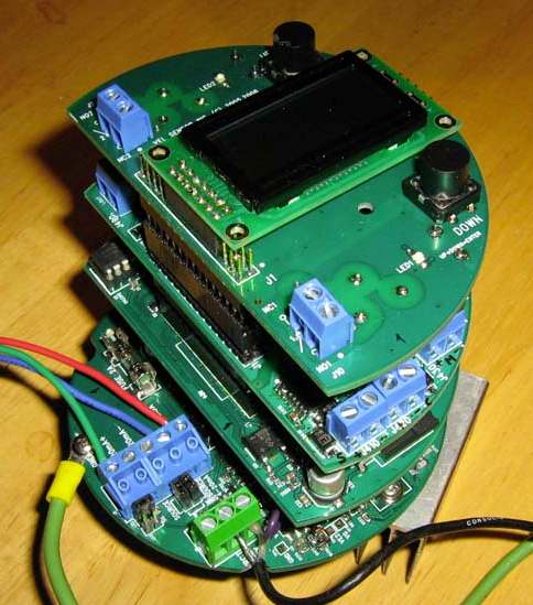 radar circuit  board stack